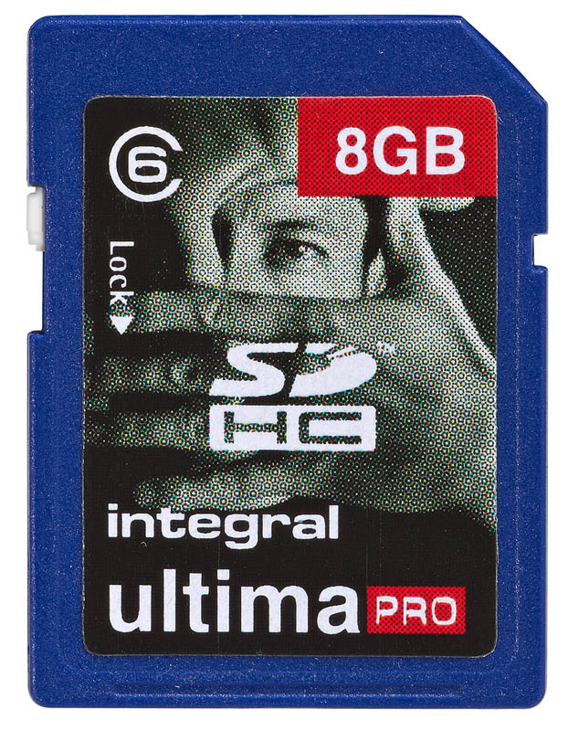 Integral SDHC  Ultima Pro 8GB class 6