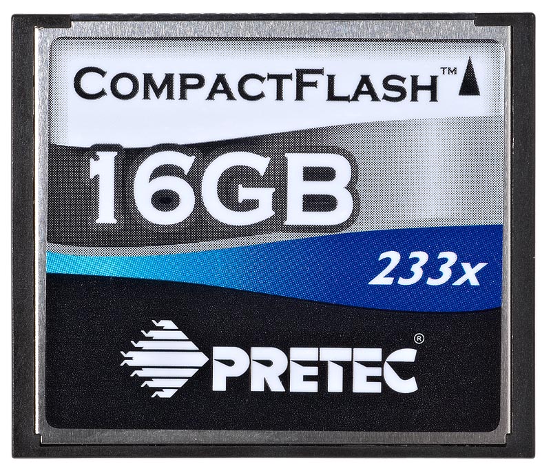 Pretec CF 16GB CFS216G 233x