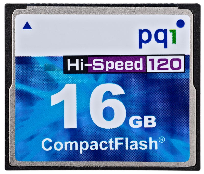 PQI CF 16GB Hi-Speed AC80-1630R01F7 120x