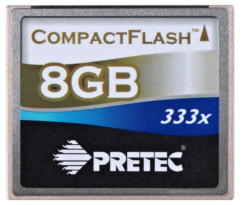 Pretec CF 8GB 333x Go professional