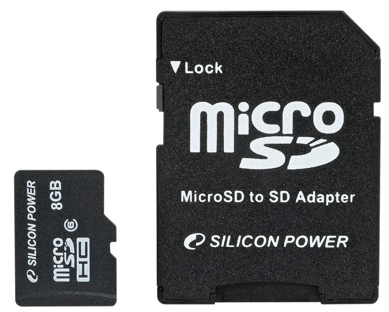 Silicon Power microSDHC 8GB class 6