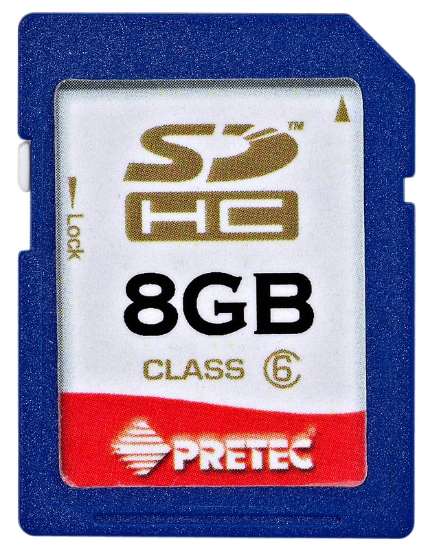 Pretec SDHC 8GB class 6