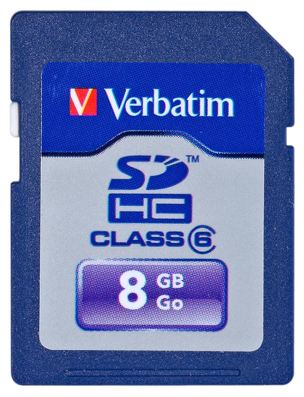 Verbatim SDHC 8GB Pro Go class 6