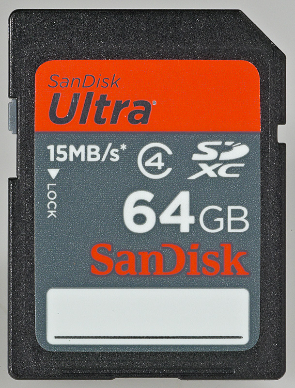 SanDisk SDXC Ultra 64GB class 4