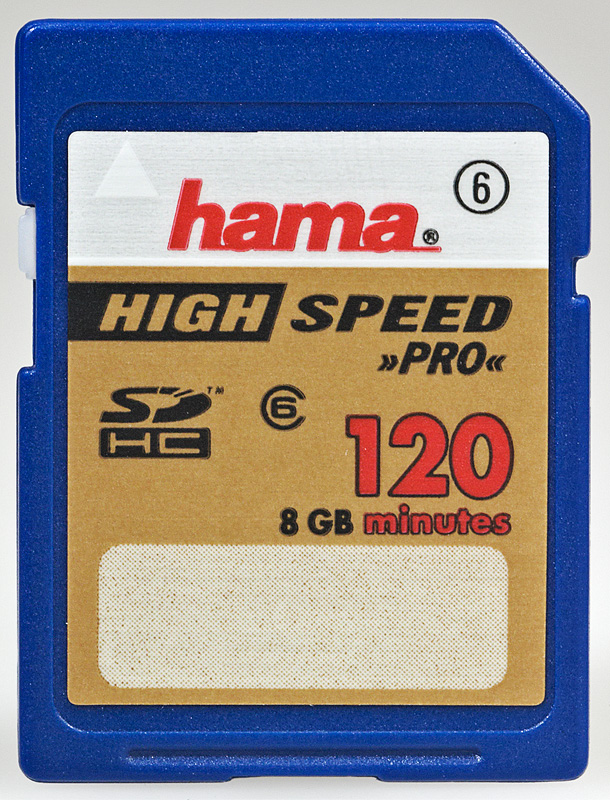 Hama SDHC 8GB HS PRO x133 class 6