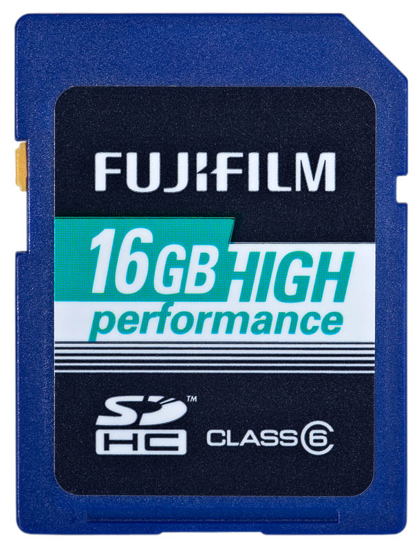 FujiFilm SDHC 16GB class 6