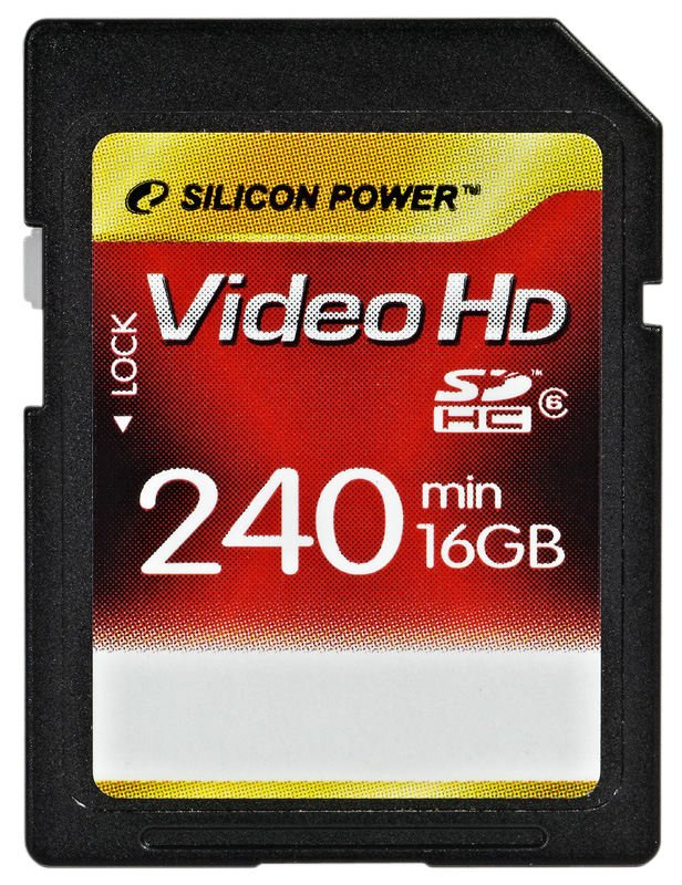 Silicon Power SDHC 16GB Full-HD Video class 6