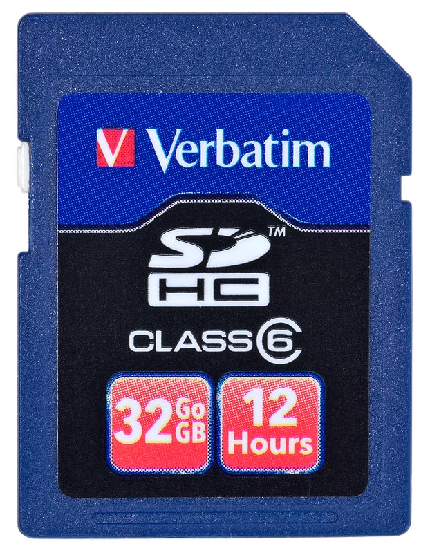 Verbatim SDHC HD Video 32GB class 6