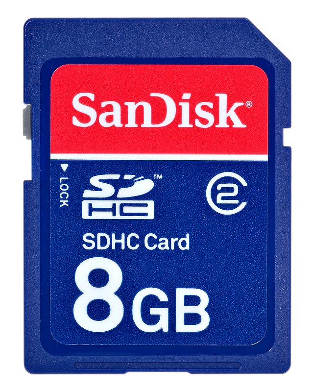 SanDisk SDHC 8GB class 2