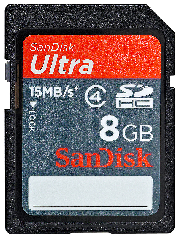 SanDisk SDHC Ultra 8GB class 4