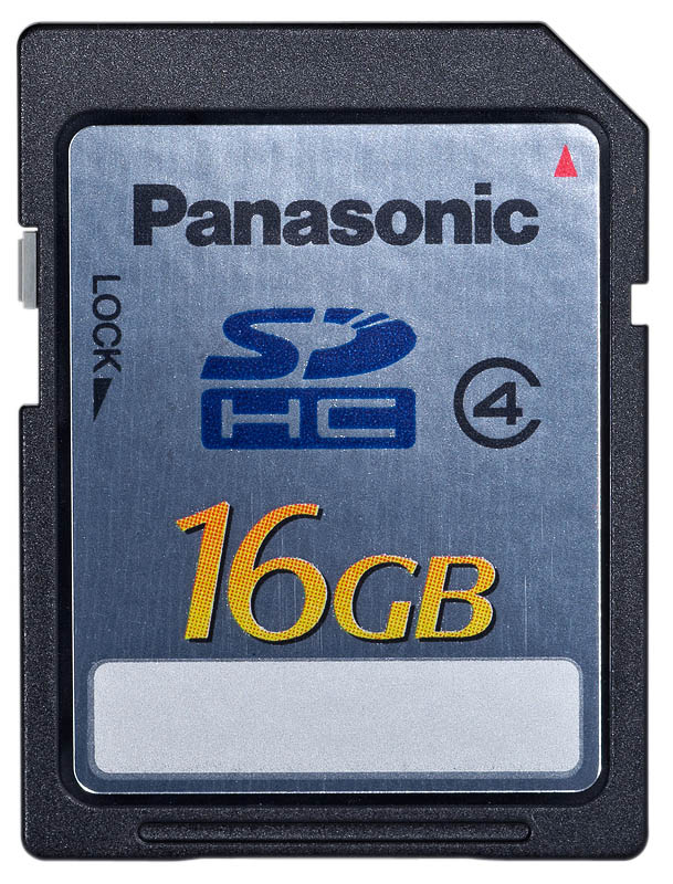 Panasonic SDHC 16GB class 4