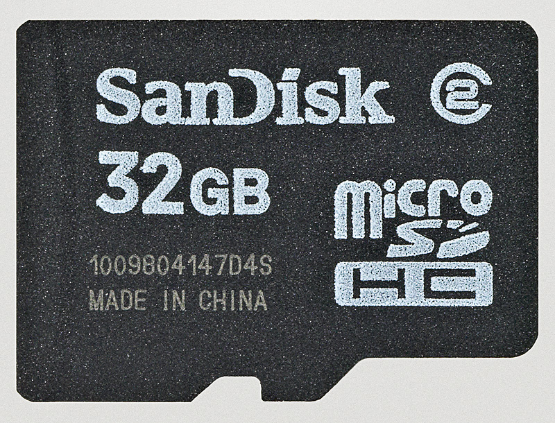 SanDisk microSDHC 32GB class 2