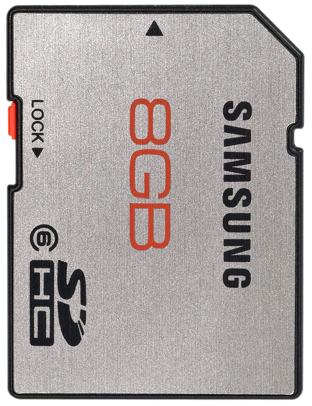 Samsung SDHC plus 8GB class 6