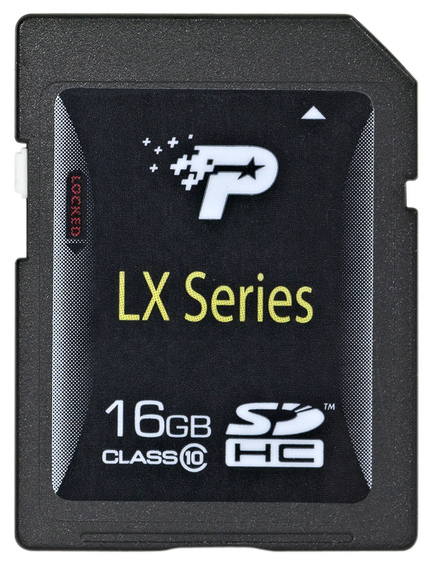 Patriot SDHC LX 16GB class 10