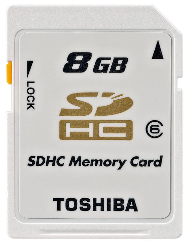 Toshiba SDHC 8GB class 6