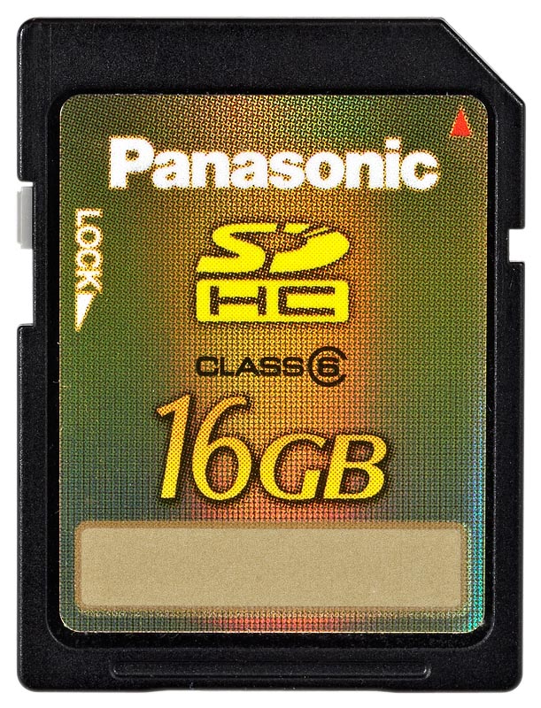 Panasonic SDHC 16GB class 6