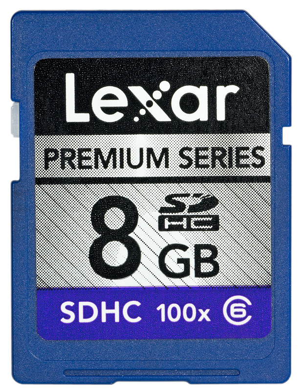 Lexar SDHC 8GB Premium 100x class 6
