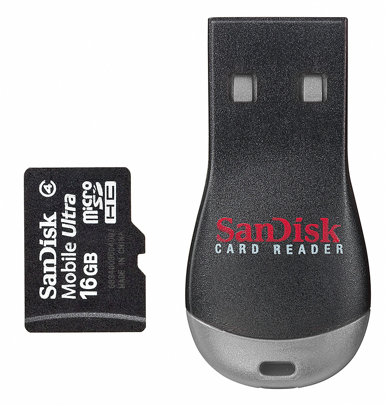 SanDisk microSDHC 16GB class 4