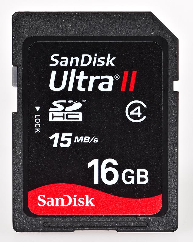 SanDisk SDHC Ultra II 16GB class 4