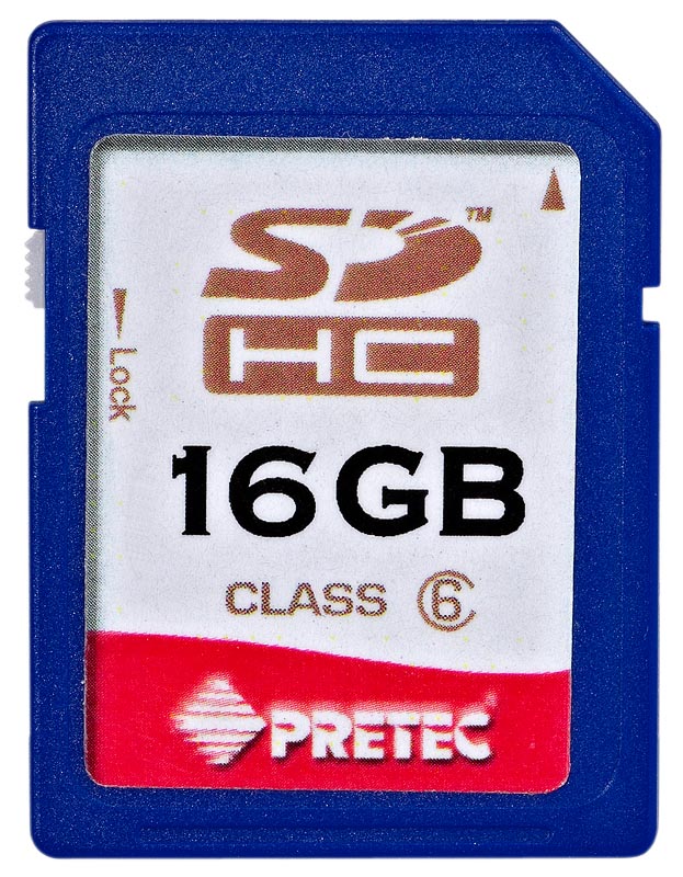 Pretec SDHC 16GB class 6
