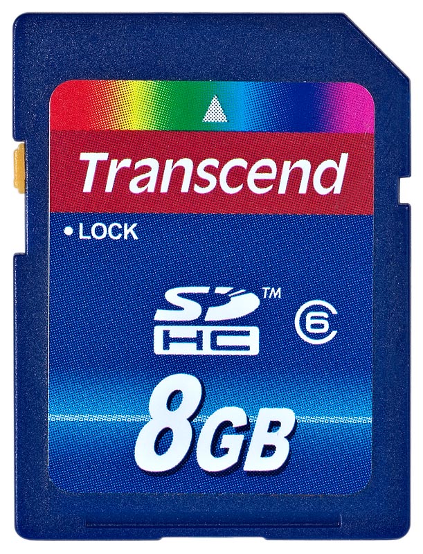 Transcend SDHC 8GB class 6