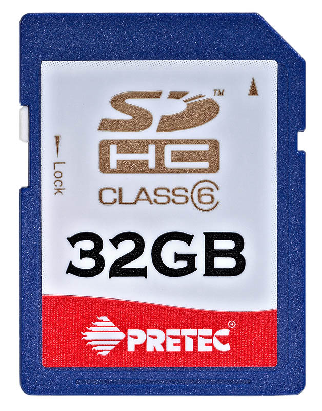 Pretec SDHC 32GB class 6