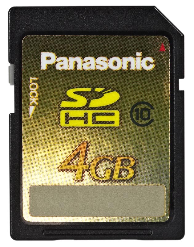 Panasonic SDHC 4GB class 10