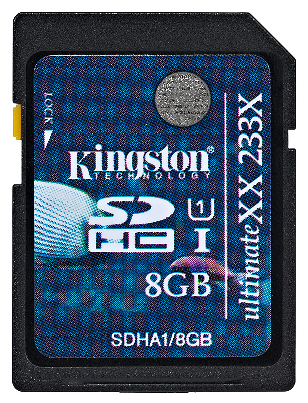 Kingston SDHC 8GB UltimateXX 233x UHS-I class 10