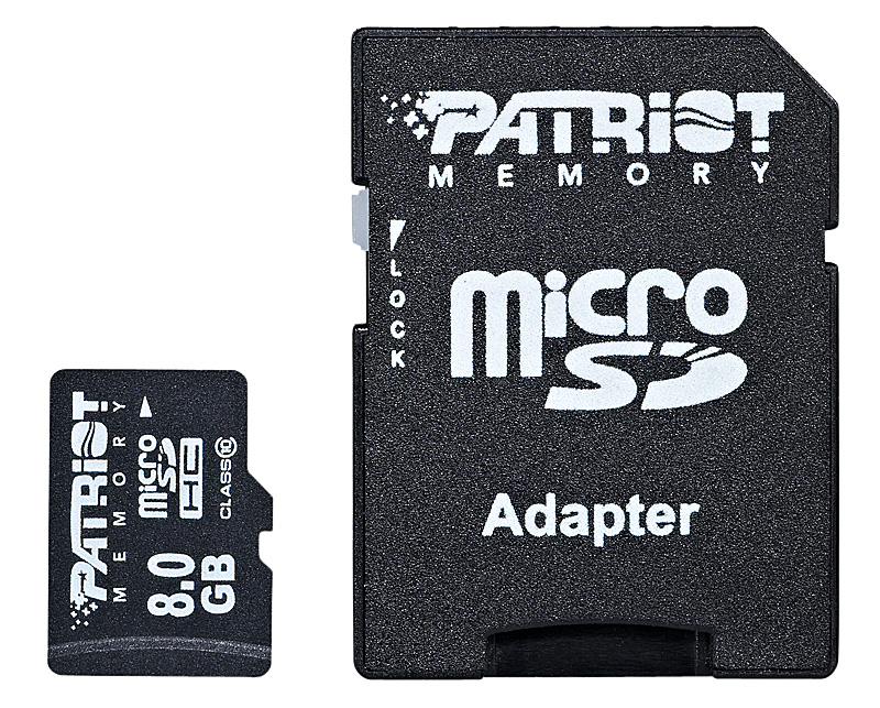 Patriot microSDHC LX 8GB class 10