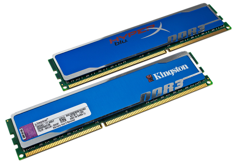 Kingston HyperX blu 4GB (2x2GB) 1600MHz PC3-12800 CL9 KHX1600C9D3B1K2/4GX