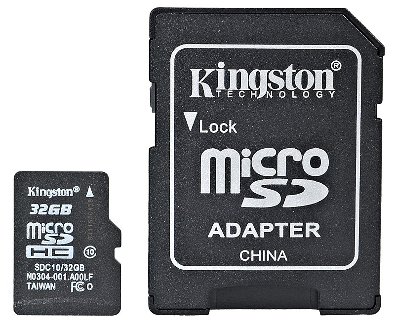 Kingston microSDHC 32GB class 10