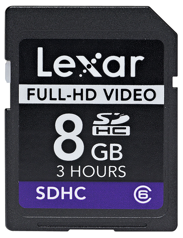 Lexar SDHC 8GB VIDEO Full-HD class 6