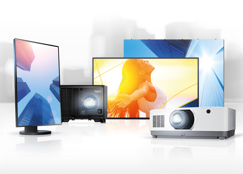 NEC – najszersze portfolio urządzeń do wyświetlania obrazu